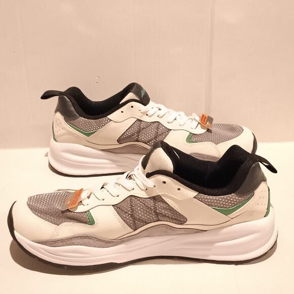 Avia Retro Walking Sneaker-Size 13-Cushioned Footbed-Leather & Mesh Upper-NEW - Picture 4 of 8